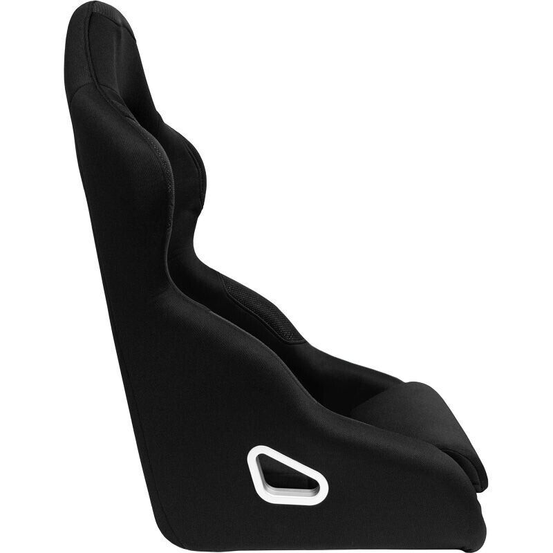 AUTOSTYLE x1 Single Universal Single Sports Bucket Seat BLACK fixed back runners