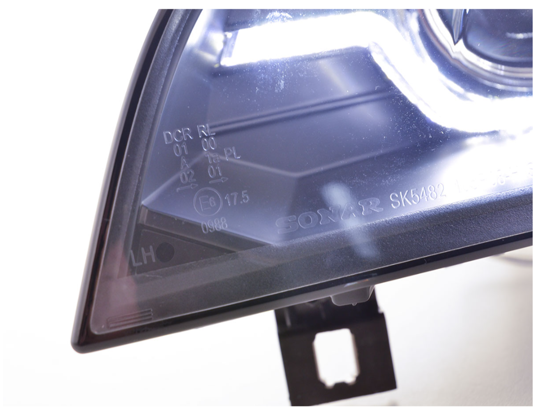 FK Paar LED DRL XENON Kurven-AFS-Servoscheinwerfer BMW X5 E70 06-10 schwarz LHD