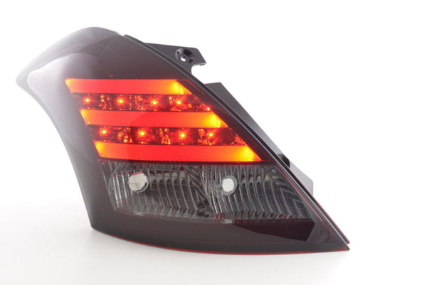 FK Set LED DRL Rear Lights Lightbar Suzuki Swift Sport 11-13 Red Black FZ NZ LHD