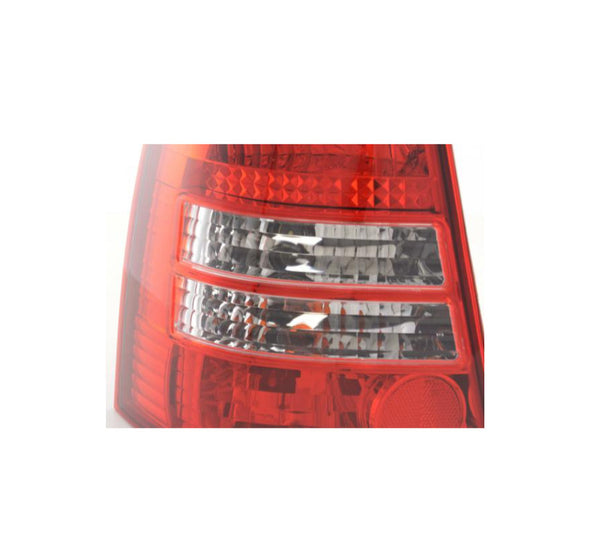 FK Pair Rear Lights Tail Lamps VW Golf 4 MK4 Bora 1J 98-03 red clear LHD