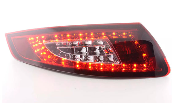 FK Pair LED DRL Lightbar Rear Lights Porsche 911 997 05-09 red clear ed GTLHD