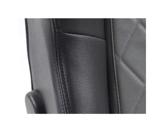 FK Universal Reclining Bucket Sports Seats - Deluxe Quilted Stitch Black & Grey