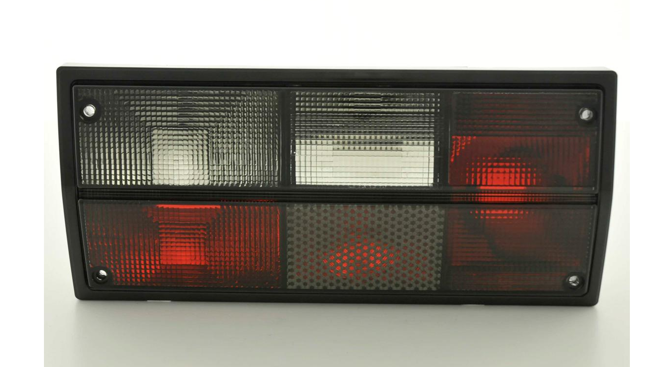 FK Pair VW T2 Transporter Camper 79-90 black LED Light Bar Rear Lights Smoke