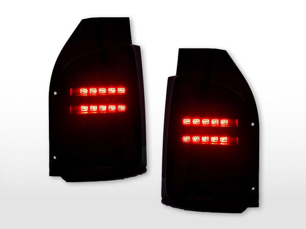 FK Pair LED Light Bar Rear Lights Dynamic Wing Doors VW Transporter T6 2020+ LHD