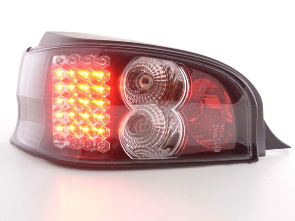 FK Pair LED REAR LIGHTS Tail Citroen Saxo S / S HFX / S KFW 96-02 Black LHD