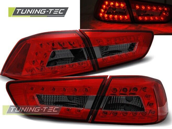 Tuning-Tec Pair LED Lightbar DRL Rear Lights MITSUBISHI LANCER 8 SEDAN 08-11 LHD