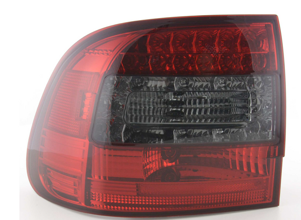 FK Paire LED DRL Arrière Feux Porsche Cayenne 955 02-06 Rouge Fumée Noir 9PA LHD