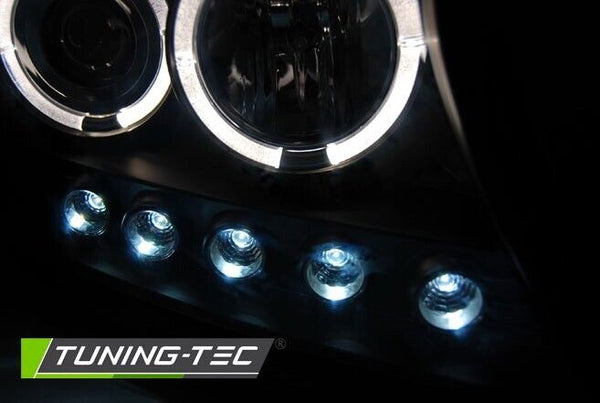 Tuning-Tec LED DRL Halo Ring 3D Headlights TOYOTA LAND CRUISER FJ200 07-12 LHD