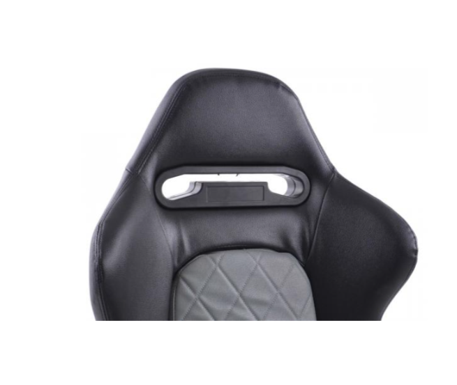 FK Universal Reclinable Cubo SPORTS Asientos - de Lujo Acolchado Punto Negro