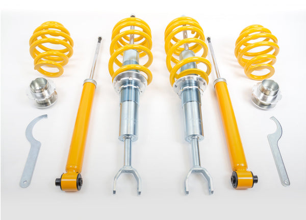 FK AK Street Coilover Adj Lowering Kit TUV Audi A6 C5 / 4B saloon 1997-2004