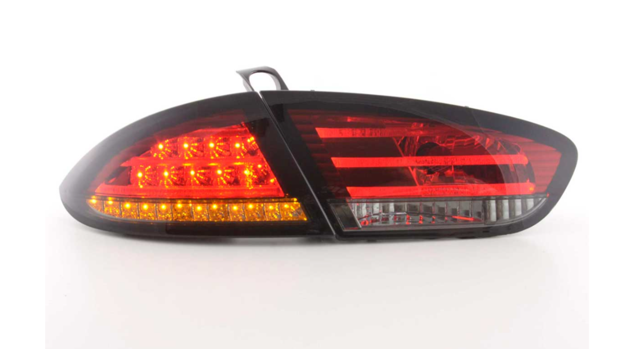 FK Pair LED Rear Lights Lightbar Seat Leon 2 MK2 1P 09-12 Black Smoke LHDAuto &amp; Motorrad: Teile, Auto-Ersatz- &amp; -Reparaturteile, Lichter &amp; Leuchten!