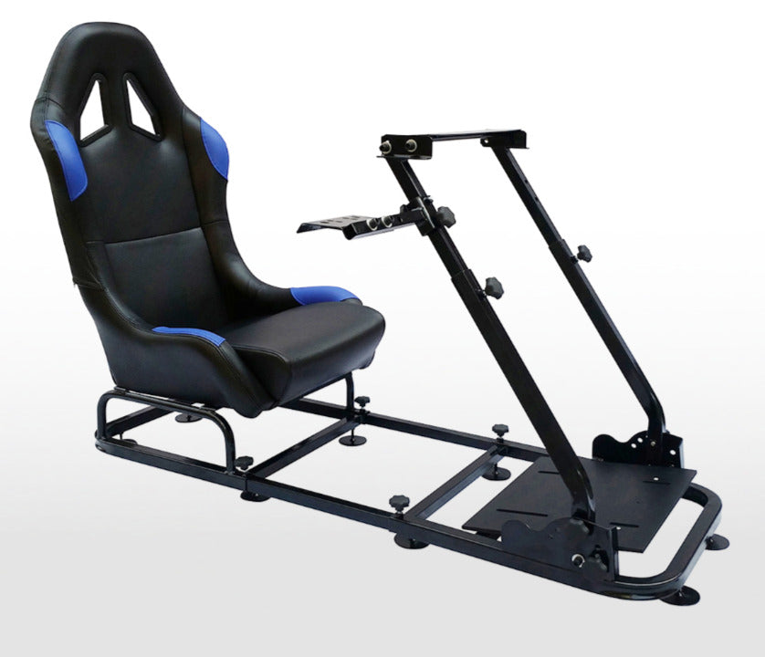 Driving Game Folding Chair Sim Racing Seat & Frame Xbox PS PC Gaming Wheel Rig