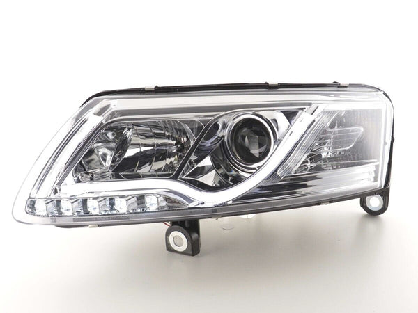 FK LED Headlights LED DRL LUXE Lightbar Audi A6 C6 4F 04-08 S6 S-Line LHD