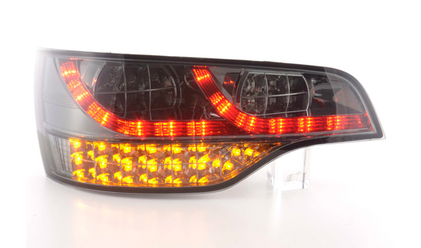 FK Pair Audi Q7 4L 06+ black LED DRL Lightbar REAR TAIL BACK LIGHTS LHD SmokeVehicle Parts &amp; Accessories, Car Parts, External Lights &amp; Indicators!