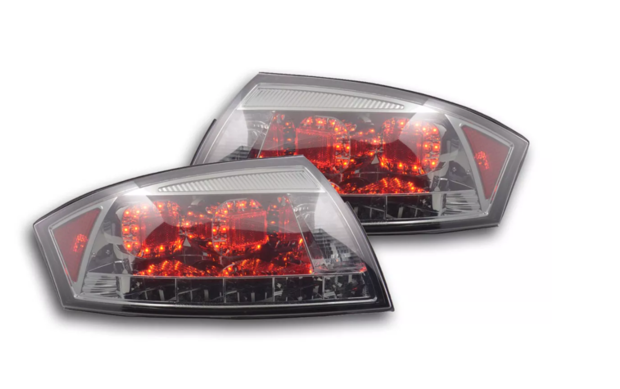 FK Pair LED DRL Lightbar Rear Lights Tail Lamps Audi TT 8N 99-06 BLACK Smoke RHDAuto &amp; Motorrad: Teile, Auto-Ersatz- &amp; -Reparaturteile, Lichter &amp; Leuchten!