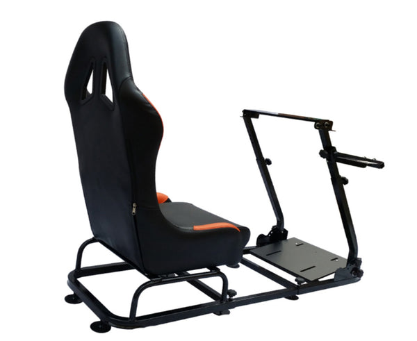 Driving Game Folding Chair Sim Racing Seat & Frame Xbox PS PC Gaming Wheel Rig