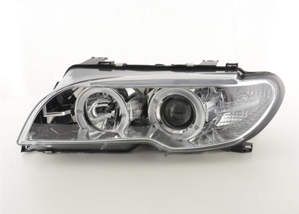 FK LED DRL Halo Angel Eye headlights BMW 3-Series E46 Coupe Cabrio 03-05 servo