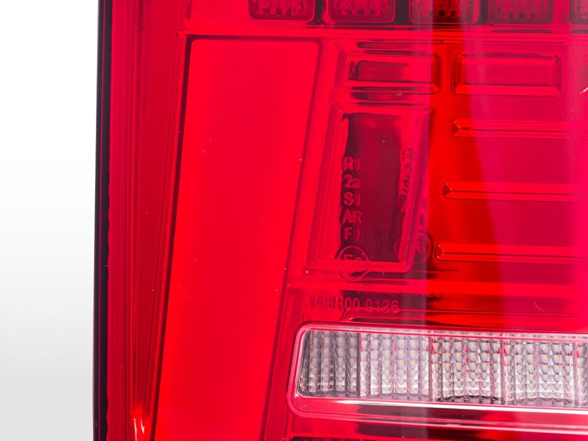 FK Pair LED Light Bar Rear Lights Dynamic Wing Doors VW Transporter T6 20+ LHD