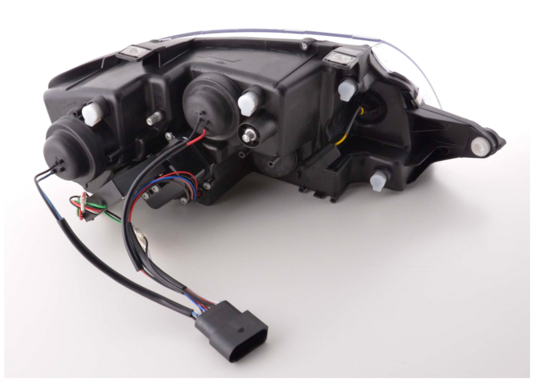 FK Paar LED-Tagfahrlicht-Lichtleistenscheinwerfer Audi TT 8N 98–06, Chrom, 1,8 3,2 Quattro LHD