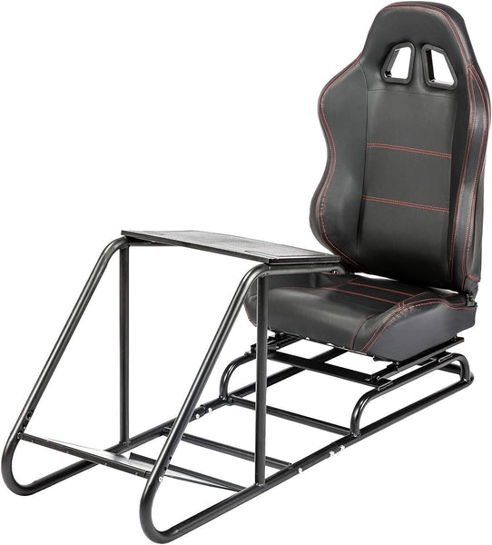 ZS Driving Game Sim Racing Frame Rig & Seat - Wheel Pedals Xbox PS PC Console F1