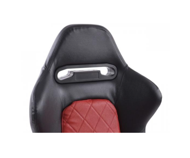 FK Universal Reclinable Cubo SPORTS Asientos - de Lujo Acolchado Punto Negro Y