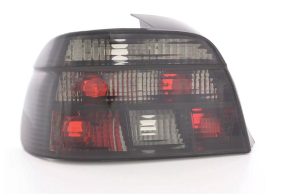 FK Pair Rear lights BMW 5-series E39 95-00 black Crystal smoke M Sport LHD M5