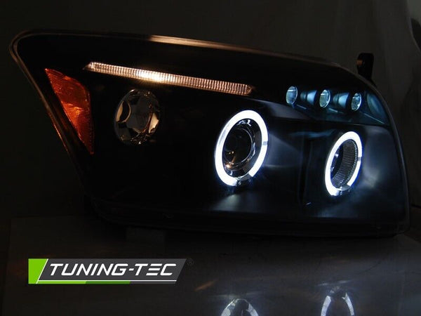 Tuning-Tec Pair LED DRL Halo Headlights DODGE CALIBER 06-12 LHD