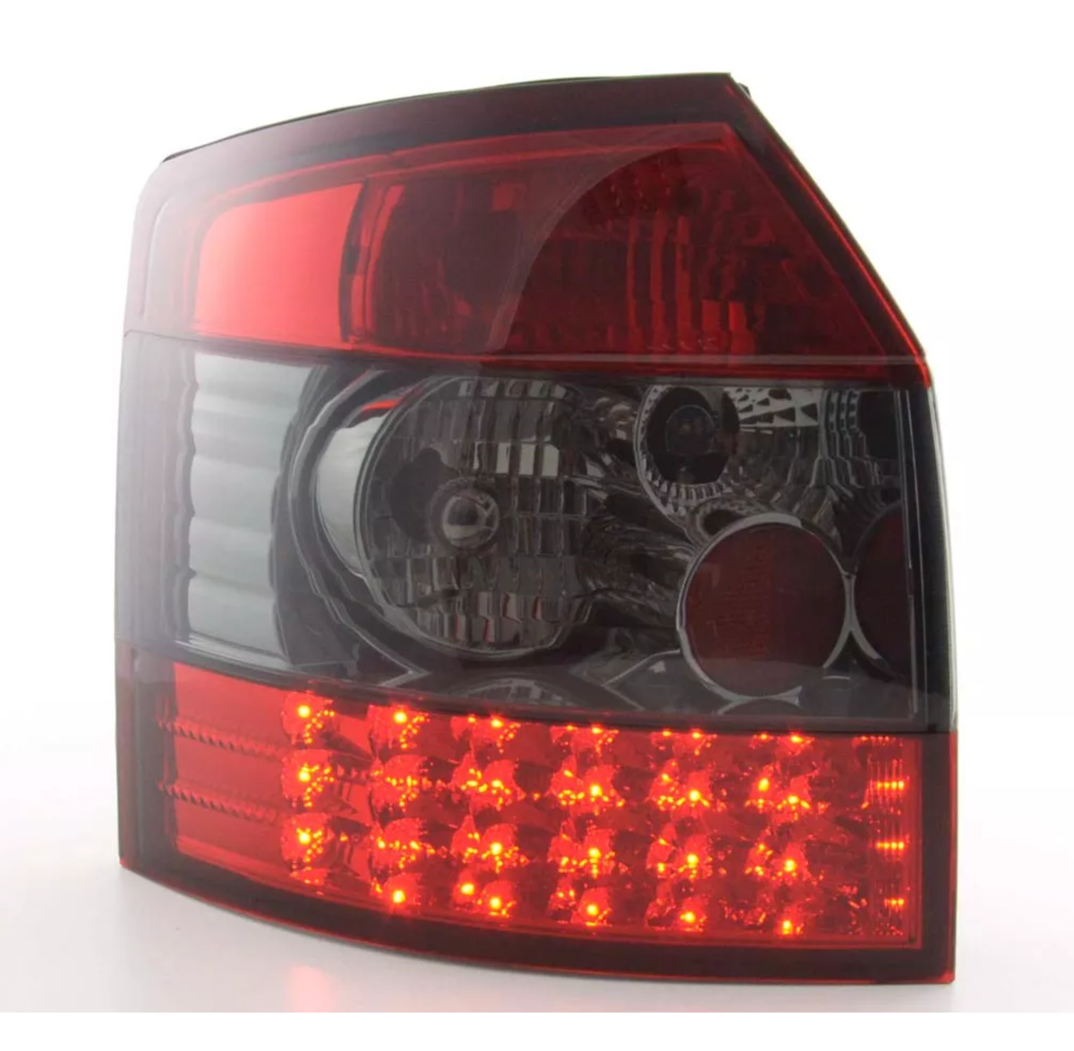 FK Set LED REAR Lights Tail Audi A4 Avant 8E 01-04 black / red S4 B6 LHD