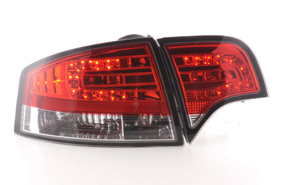 FK Set LED REAR Lights DRL Lightbar TAIL LIGHTS Black Audi A4 04-07 B6 8E B7