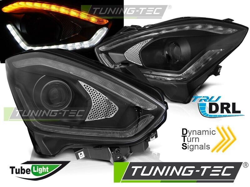 Tuning-Tec LED DRL Halo Lightbar Headlights Dynamic SUZUKI SWIFT 6 MK6 17+ LHD