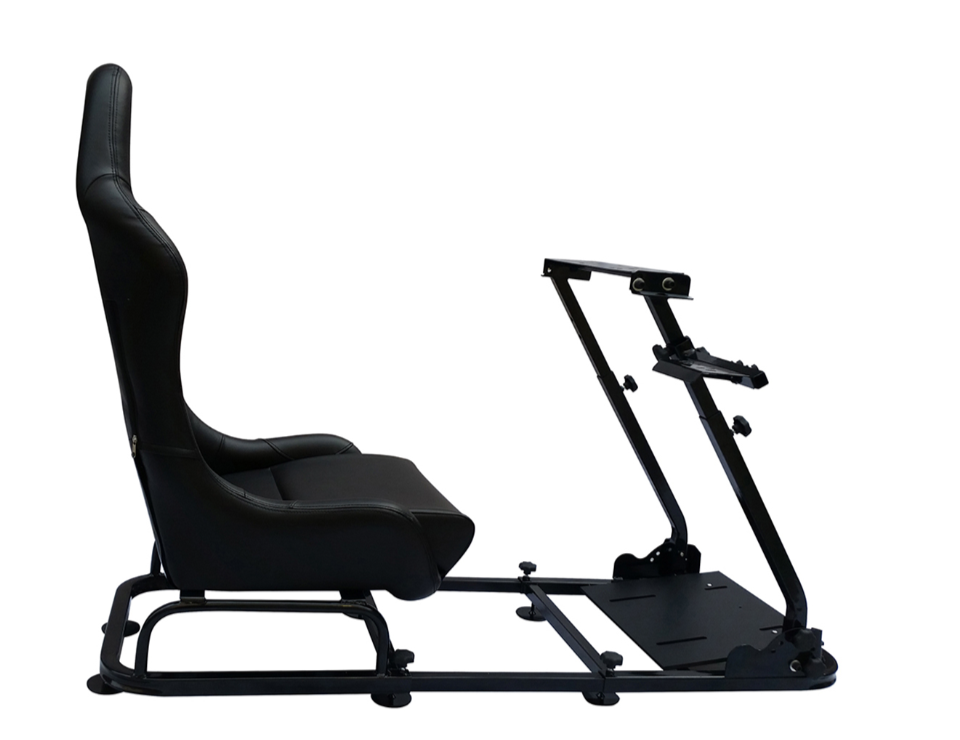 Fahrspiel Klappstuhl Sim Racing Sitz &amp; Rahmen Xbox PS PC Gaming Wheel Rig