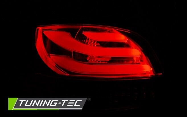 Tuning-Tec Pair LED Lightbar DRL Rear Lights Peugeot 206 SMOKE LHD