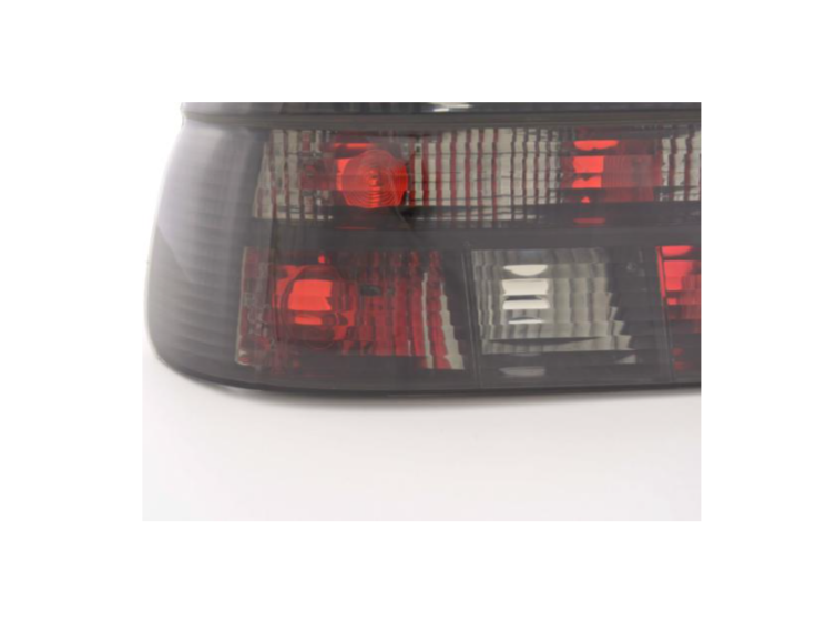 FK Pair Rear lights BMW 5-series E39 95-00 black Crystal smoke M Sport LHD M5