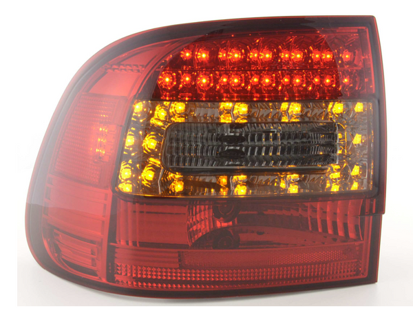 FK Paire LED DRL Arrière Feux Porsche Cayenne 955 02-06 Rouge Fumée Noir 9PA LHD