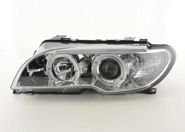 FK LED DRL Halo Angel Eye headlights BMW 3-Series E46 Coupe Cabrio 03-05 servo