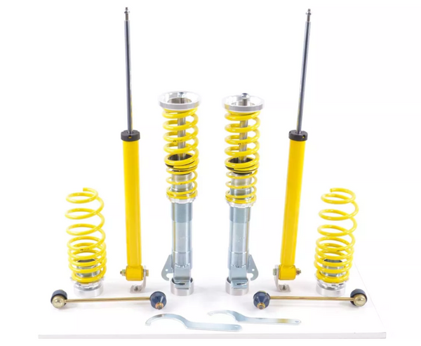 FK AK Street Coilovers Adjustable Lowering Kit TUV Ford Fiesta JH1 / J ...