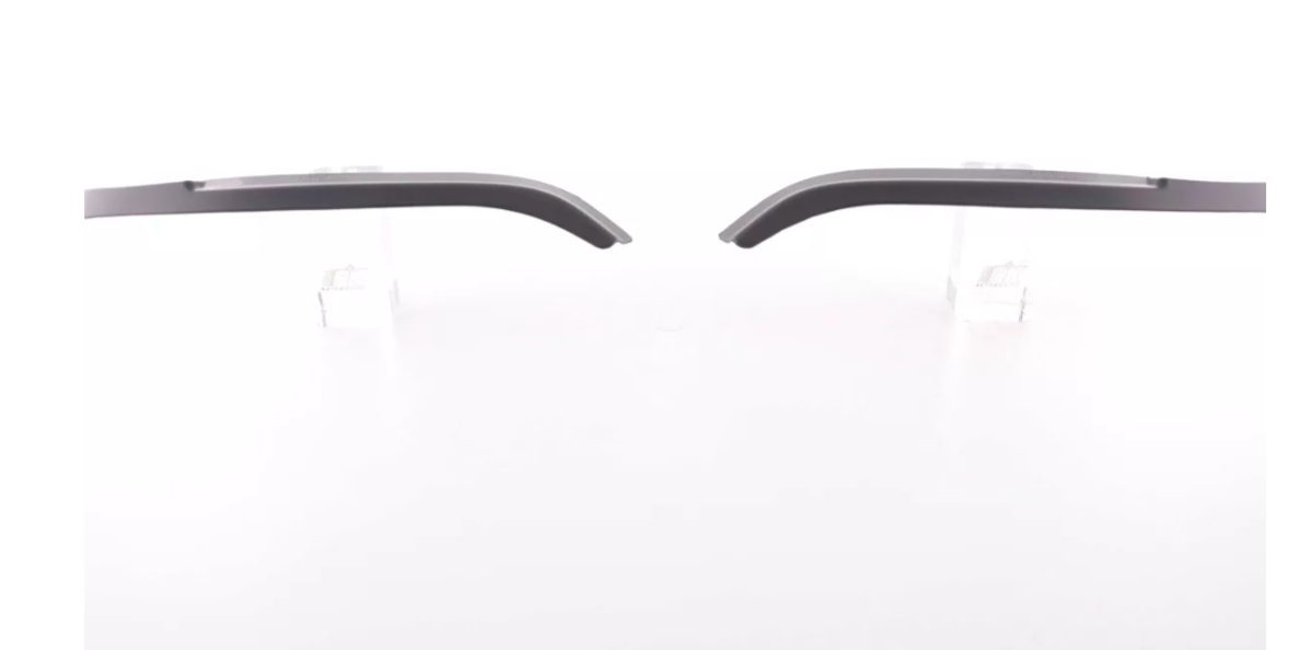 Ford Escort 7 MK7 GAL / ALL / ABL / AFL Augenbrauen Scheinwerferabdeckungen Augenlider ABS