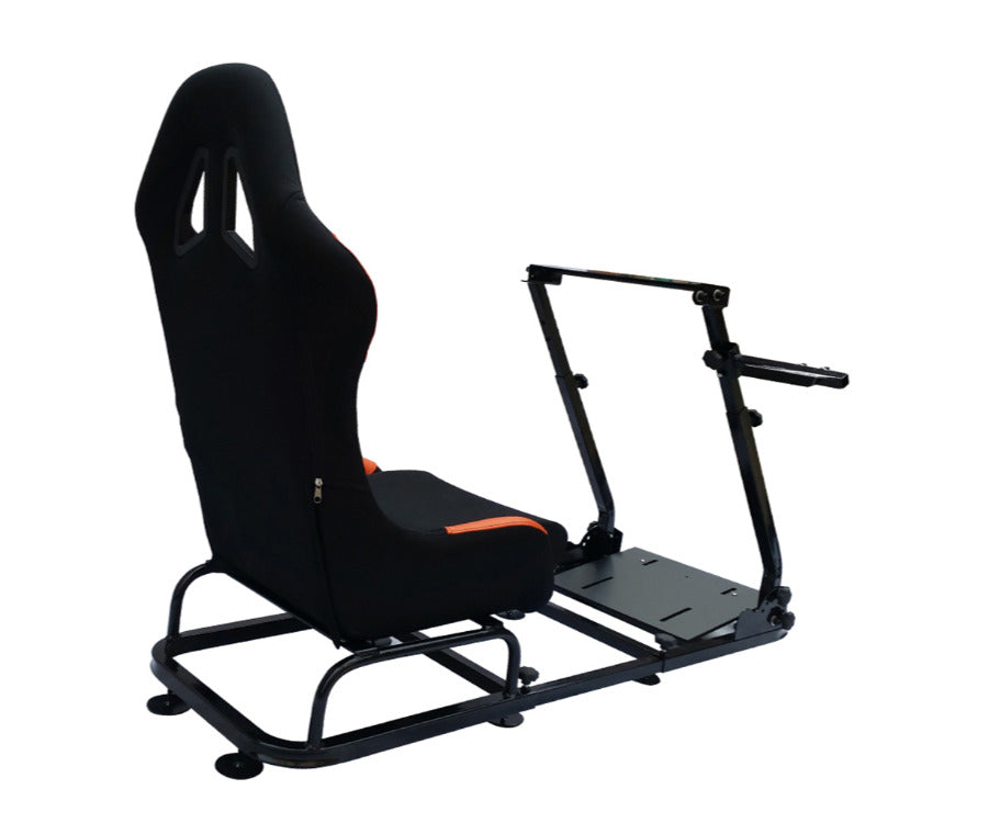 Driving Game Folding Chair Sim Racing Seat & Frame Xbox PS PC Gaming Wheel Rig