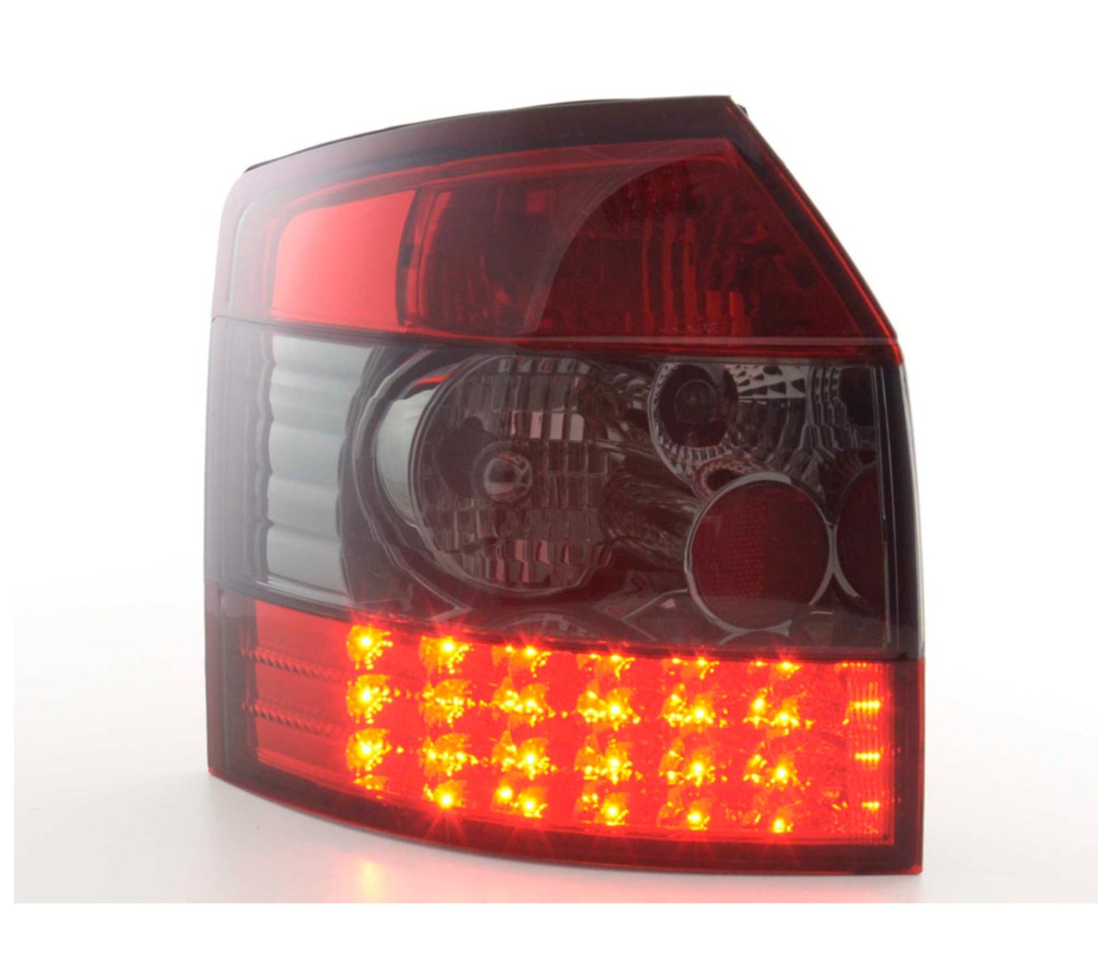 FK Set LED REAR Lights Tail Audi A4 Avant 8E 01-04 black / red S4 B6 LHD