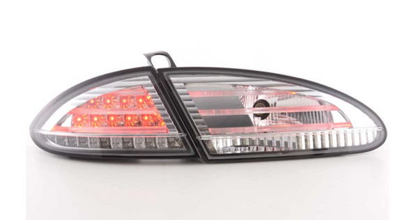 FK Paar LED-Rückleuchten Lightbar Seat Leon 2 MK2 1P 05-09 Chrome Light Bar LHD