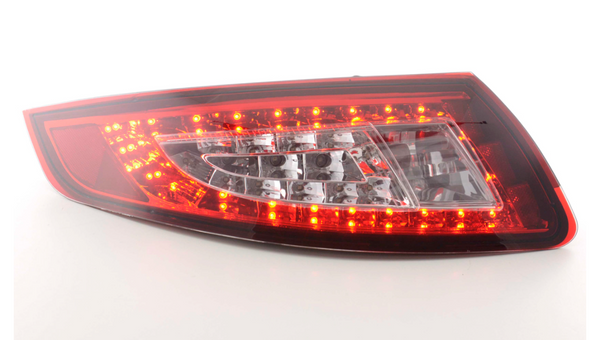 FK Pair LED DRL Lightbar Rear Lights Porsche 911 997 05-09 red clear GTLHD