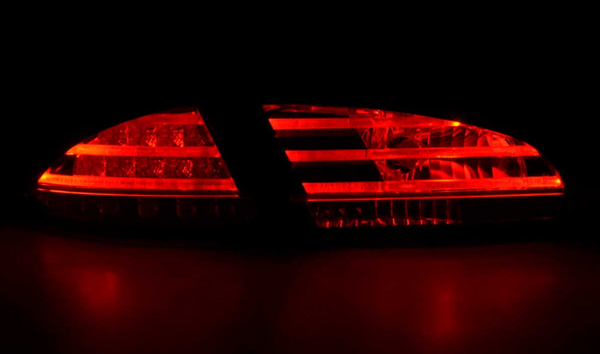 FK Pair LED Rear Lights Lightbar Seat Leon 2 MK2 1P 05-09 Red Clear LHDAuto &amp; Motorrad: Teile, Auto-Ersatz- &amp; -Reparaturteile, Lichter &amp; Leuchten!