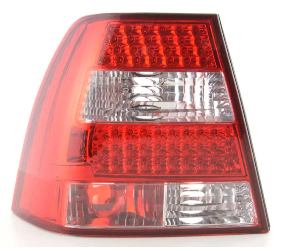 FK LED Lightbar DRL Rear Lights Tail VW Bora 1J 98-03 red clear LHD