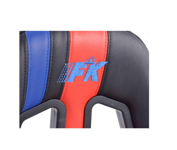 FK Universal Reclining Bucket Sportsitze – Black Blue Red Stripe Edition