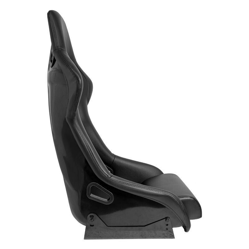 ATS BS1 x1 Universal Fixed Back Sports Bucket Seat Black LUXE Edition inc slides