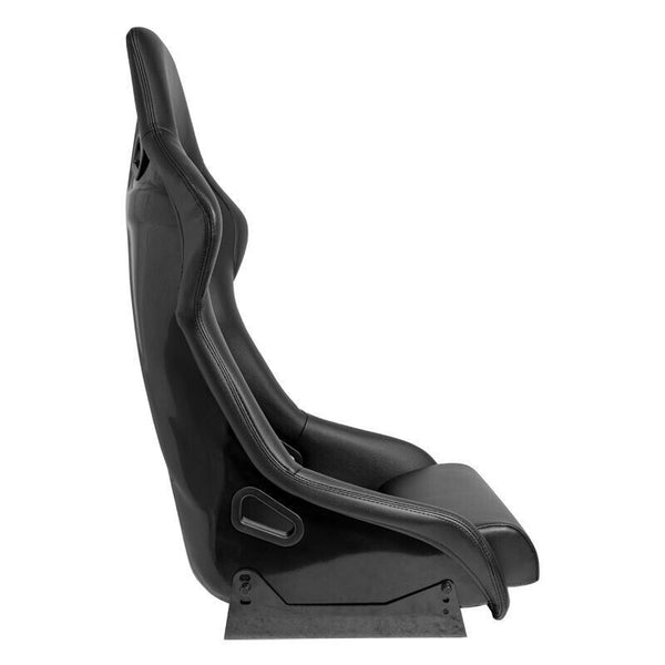 ATS BS1 x1 Universal Fixed Back Sports Bucket Seat Black LUXE Edition inc slides