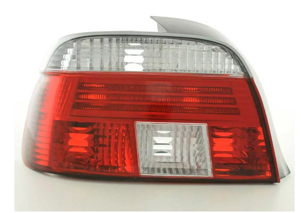 FK Pair Rear lights BMW 5-series E39 95-00 Crystal Red White M Sport LHD M5