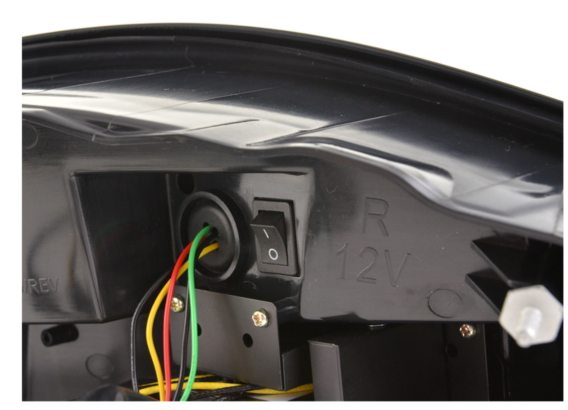 FK Paar LED-Rückleuchten Porsche Boxster 987 04–09, rauchfarben, links, GT3, animiert, seq