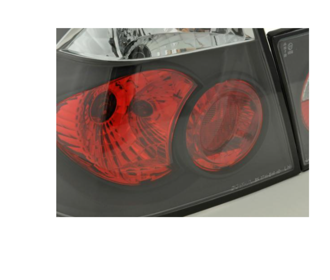 FK Pair Halogen REAR LIGHTS BMW E46 Saloon E46 98-01 black red M3 325 330 LHD