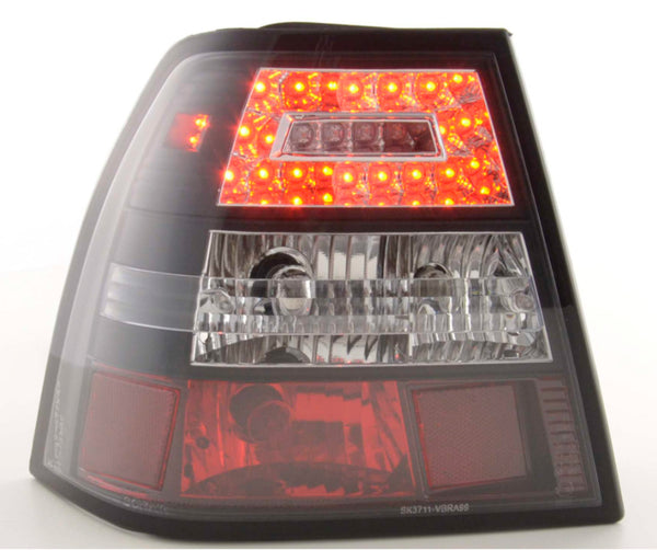 FK LED Lightbar DRL Rear Lights Tail VW Bora 1J 98-03 black clear LHD